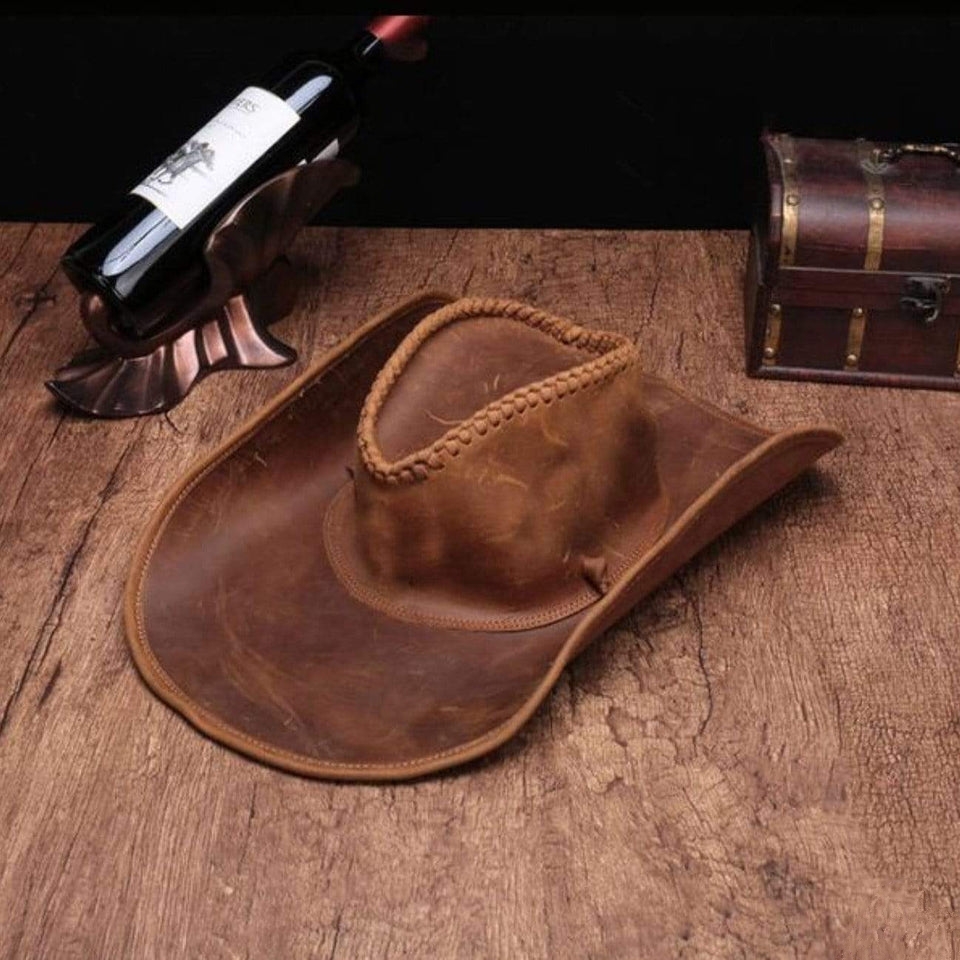 Cowboy Hatt Vit med Rosa Stjärna main image 1