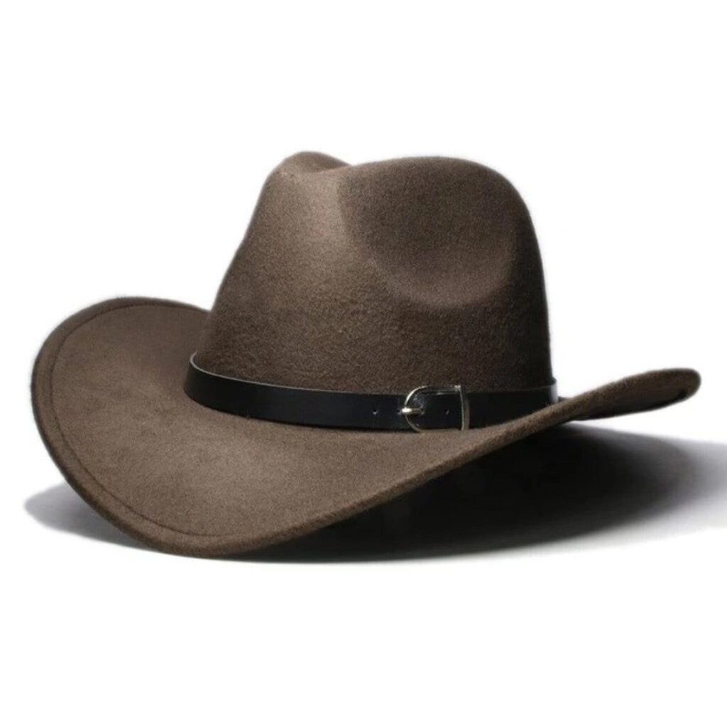 Brun Sheriff Cowboy Hatt main image 0