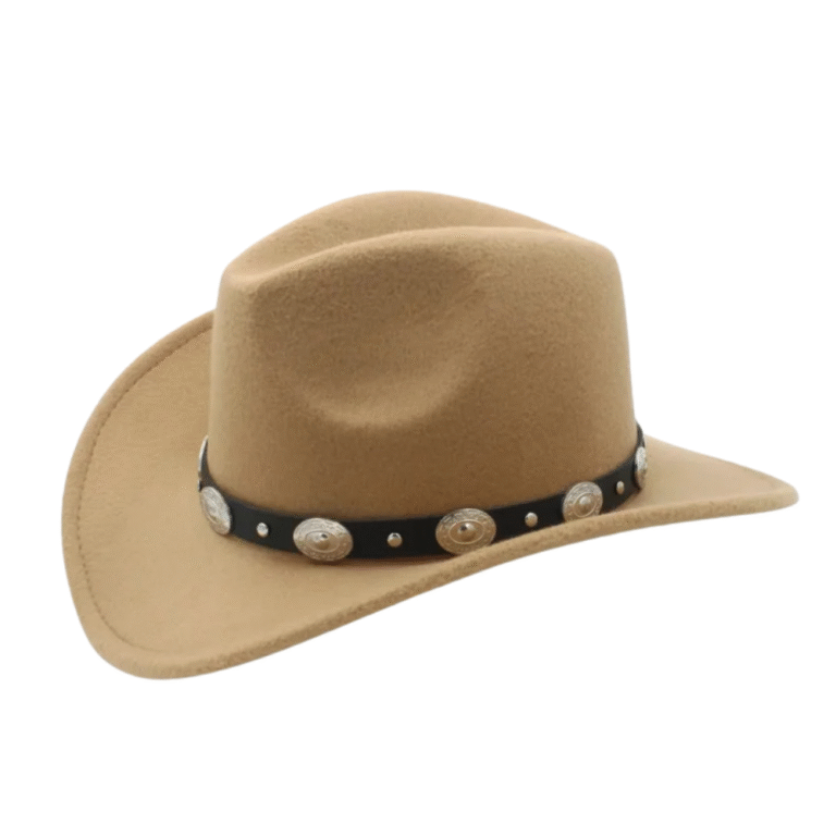 Svart Mocha Cowboy Hatt main image 0