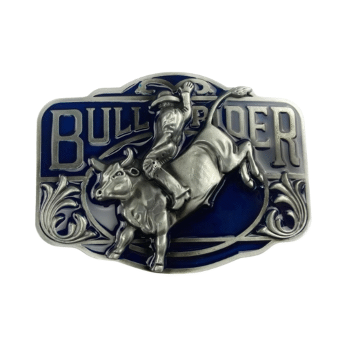 Bullridare västerländskt bältespänne