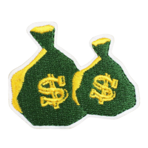 Pengapåsar cowboy broderad patch