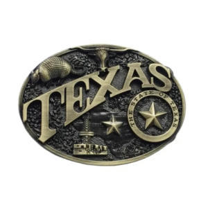 Texas state western cowboy bältespänne